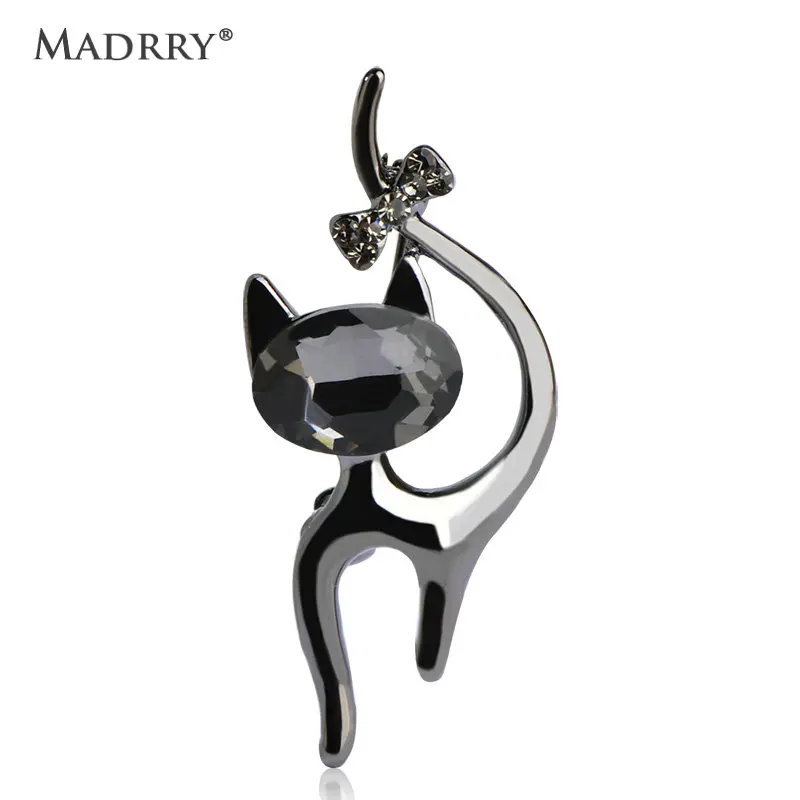 Madrry Fashion Gold Upright Collar Cat Brooches Animal Cute Face Women Scarf Pin Broach alfileres de boda Bijuterias
Madrry Fashion Gold Upright Collar Cat Brooches Animal Cute Face Women Scarf Pin Broach alfileres de boda Bijuterias