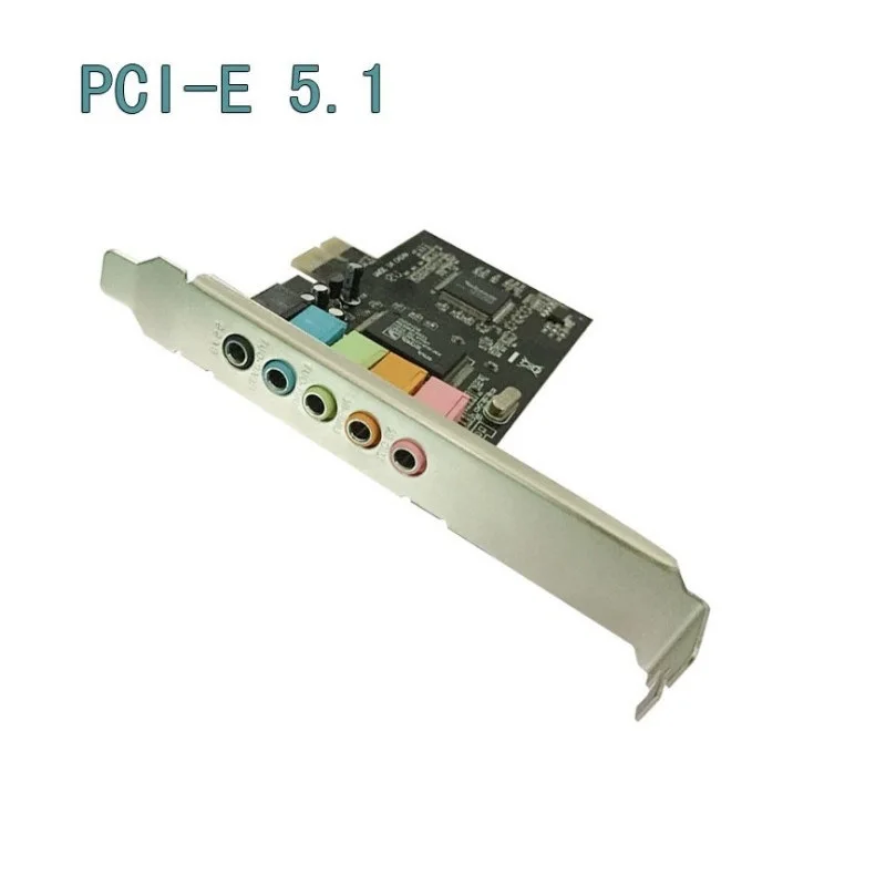 Pci-e 5.1 desktop built-in sound card stereo audio card Multifunctional sound card connector Noise balance function
Pci-e 5.1 desktop built-in sound card stereo audio card Multifunctional sound card connector Noise balance function