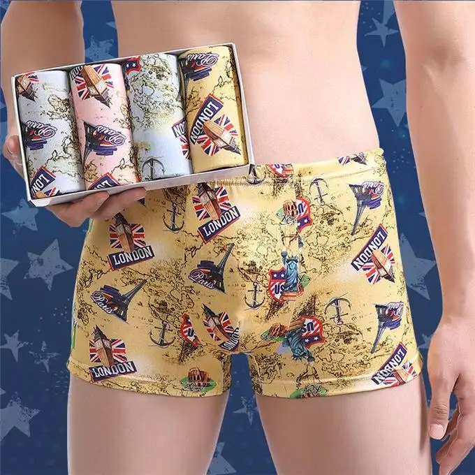 Panties Mens 4Pcs\lot Underwear Soft Boxers Modal Boxer Men Solid Boxer Shorts Plus Size Boxers Mens Underwear Lot
Panties Mens 4Pcs\lot Underwear Soft Boxers Modal Boxer Men Solid Boxer Shorts Plus Size Boxers Mens Underwear Lot