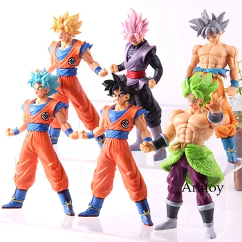 Anime Dragon Ball Super Saiyan Figure Action Broli Son Gohan Dragonball Son Goku PVC Collection Model Toy 6pcs/set
Anime Dragon Ball Super Saiyan Figure Action Broli Son Gohan Dragonball Son Goku PVC Collection Model Toy 6pcs/set