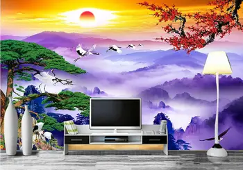 3d room wallpaper custom mural non-woven wall sticker 3 d Pine crane live landscape painting photo 3d wall murals wallpaper
3d room wallpaper custom mural non-woven wall sticker 3 d Pine crane live landscape painting photo 3d wall murals wallpaper