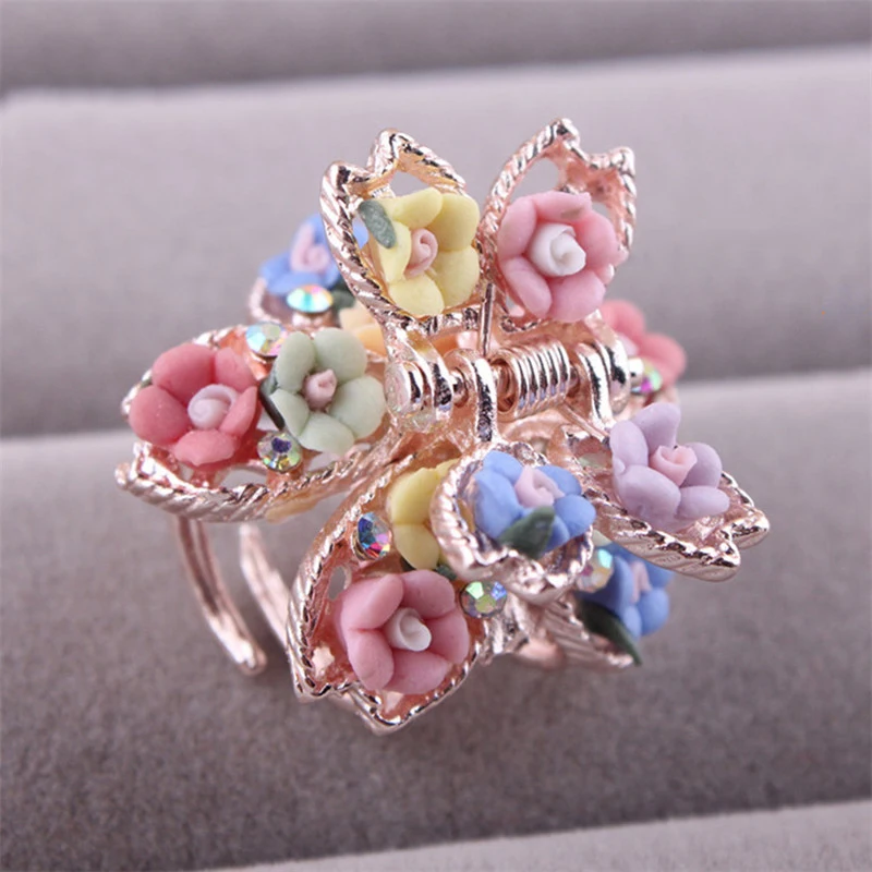 Ceramics Flower Small Hair Claw Clip Hairpin Accessories for Women Girls Lady Hairpins Crab Barrettes Hair Clips Headwear
Ceramics Flower Small Hair Claw Clip Hairpin Accessories for Women Girls Lady Hairpins Crab Barrettes Hair Clips Headwear