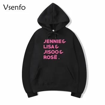 KPOP Korean Fashion Blackpink JISOO Jennie Kim Rose LISA JAPAN Cotton Hoodies Sweatshirt With A Hood Hat Clothes Pullovers
KPOP Korean Fashion Blackpink JISOO Jennie Kim Rose LISA JAPAN Cotton Hoodies Sweatshirt With A Hood Hat Clothes Pullovers