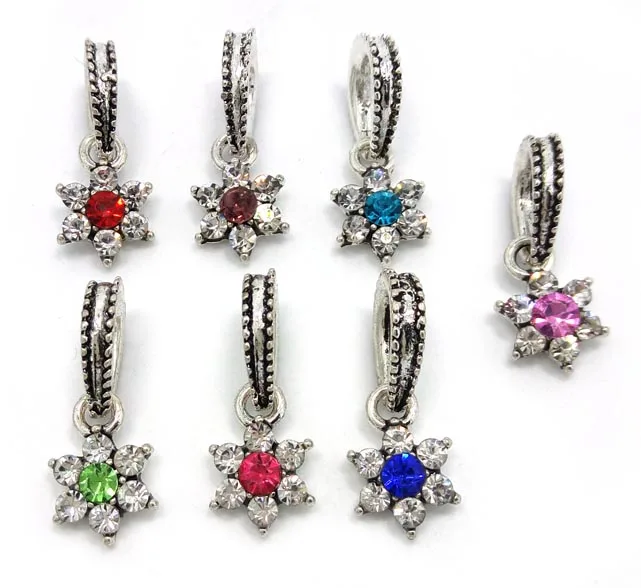 Free shipping 50pcs 23x10mm antique silver plated flower rhinestone pendant beads fit European bracelet DIY
Free shipping 50pcs 23x10mm antique silver plated flower rhinestone pendant beads fit European bracelet DIY