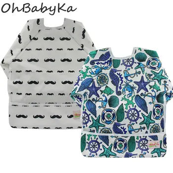 Ohbabyka 2PCS Waterproof Baby Feeding Bibs Long Sleeve Flamingo Fox Infant Feeding Bibs for Boy Girl Pocket Bibs Cloths Reusable
Ohbabyka 2PCS Waterproof Baby Feeding Bibs Long Sleeve Flamingo Fox Infant Feeding Bibs for Boy Girl Pocket Bibs Cloths Reusable