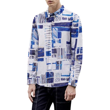 90s Fashion Vintage Printed Shirt Men Womens Long Sleeve Large Size Chic Dress Shirts Button-Down Casual Business Couple Shirts
90s Fashion Vintage Printed Shirt Men Womens Long Sleeve Large Size Chic Dress Shirts Button-Down Casual Business Couple Shirts