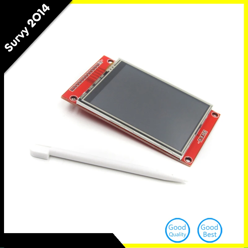 J34 F85 240x320 2.8" SPI TFT LCD Touch Panel Serial Port Module with PCB ILI9341 5V/3.3V
J34 F85 240x320 2.8" SPI TFT LCD Touch Panel Serial Port Module with PCB ILI9341 5V/3.3V