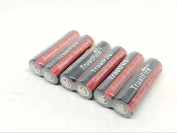 

TrustFire AA 14500 3.7V 900mAh Lithium Battery Colorful Rechargeable Batteries with PCB Protection Board For Flashlights Torch