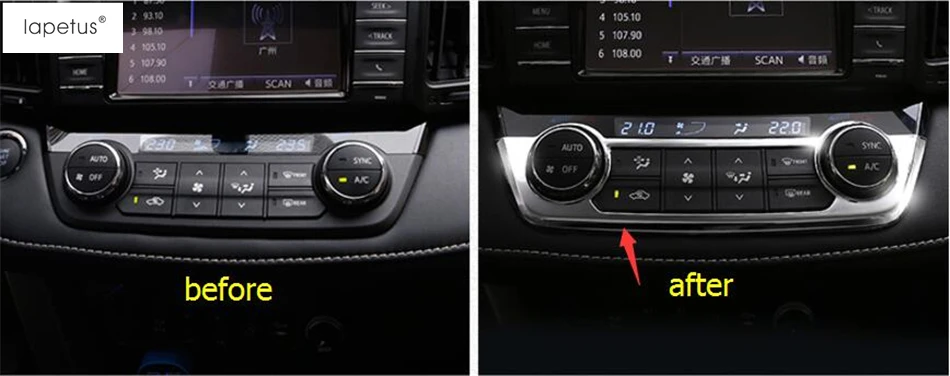 ABS ! Accessories For Toyota Rav4 Rav 4 2014 - 2018 Central Air Conditioning AC Panel Protector Molding Cover Kit Trim 1 Piece
ABS ! Accessories For Toyota Rav4 Rav 4 2014 - 2018 Central Air Conditioning AC Panel Protector Molding Cover Kit Trim 1 Piece