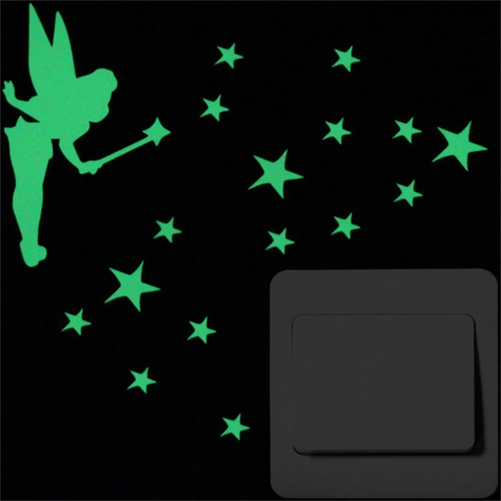 Angel Stars Glow in the Dark Switch Sticker Dog Cat Green Luminous Wall Sticker Fluorescent Fairy Sticker Kid Room Home Decor
Angel Stars Glow in the Dark Switch Sticker Dog Cat Green Luminous Wall Sticker Fluorescent Fairy Sticker Kid Room Home Decor