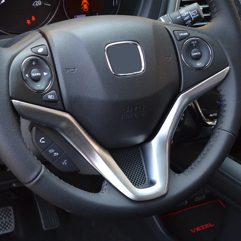ABS Matte For Honda HR-V HRV Vezel 2016 2017 2018 Steering Wheel Panel Cover Bezel Trim Insert Badge Molding Garnish Decoration
ABS Matte For Honda HR-V HRV Vezel 2016 2017 2018 Steering Wheel Panel Cover Bezel Trim Insert Badge Molding Garnish Decoration