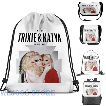 Funny graphic print shoulder Bags women Trixie & Katya Show (2) Single shoulder backpack travel for men Gym Bag
Funny graphic print shoulder Bags women Trixie & Katya Show (2) Single shoulder backpack travel for men Gym Bag