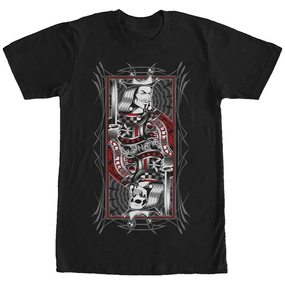 Popular Cool Design King of Hearts Death Graphic T-shirts size S-3XL Men's 100% Cotton
Popular Cool Design King of Hearts Death Graphic T-shirts size S-3XL Men's 100% Cotton