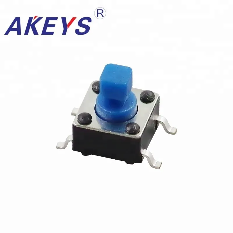 50PCS TS-D006 6*6*7.3 Long life tact switch 4 pin SMD/SMT Square top push button switch blue button
50PCS TS-D006 6*6*7.3 Long life tact switch 4 pin SMD/SMT Square top push button switch blue button