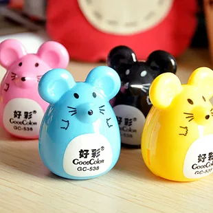 2 pcs Random Color Mini Kawaii Funny Cute Lovely Mouse Pattern Pencil Eye Pen Pencil Sharpener School Kid's Favorite
2 pcs Random Color Mini Kawaii Funny Cute Lovely Mouse Pattern Pencil Eye Pen Pencil Sharpener School Kid's Favorite