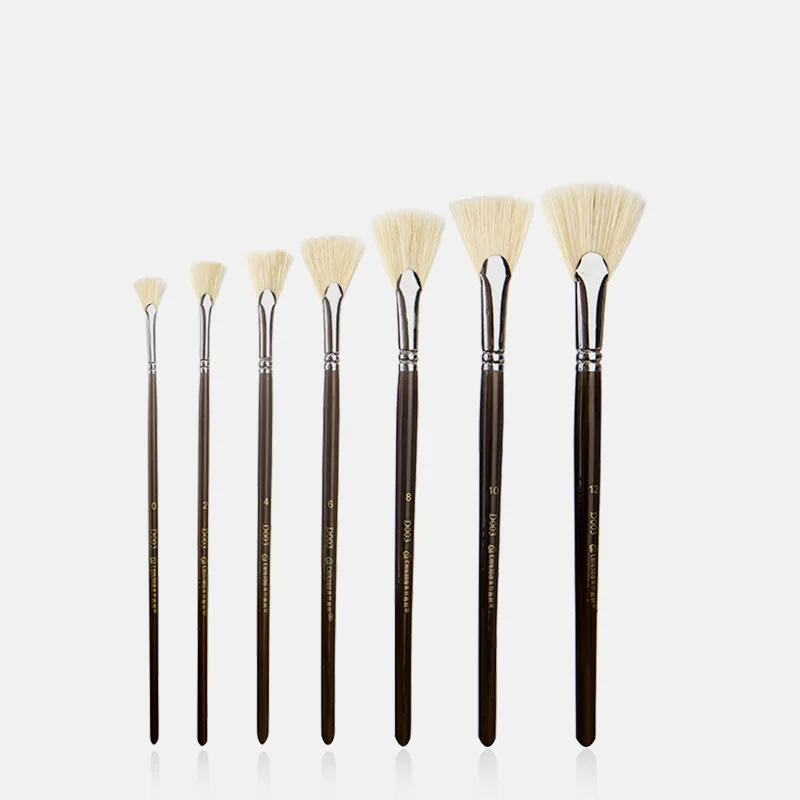 6pcs/set Fan-shaped Bristle Brush Pen Set Watercolor Waterpowder Oil Painting Brush Acrylic Paint Brush Art Supplies Paint Tool
6pcs/set Fan-shaped Bristle Brush Pen Set Watercolor Waterpowder Oil Painting Brush Acrylic Paint Brush Art Supplies Paint Tool