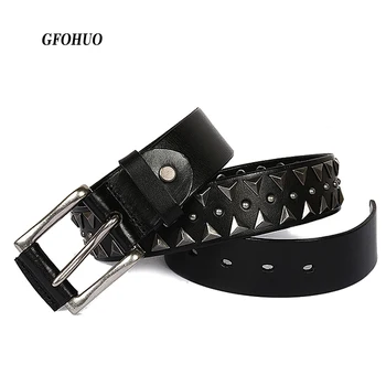Genuine Leather Heavy Metal Rivet Punk Belts For Men Rock Stud Cowboy Belt Men Ceinture Homme Waist Belt Cinturon Mujer
Genuine Leather Heavy Metal Rivet Punk Belts For Men Rock Stud Cowboy Belt Men Ceinture Homme Waist Belt Cinturon Mujer
