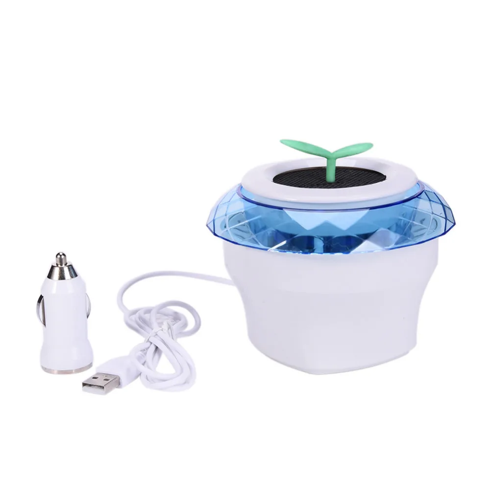 Image Car Air Purifier Car Mini Oxygen Purifier Green Grass Type Car filter Accessrios in Home Office