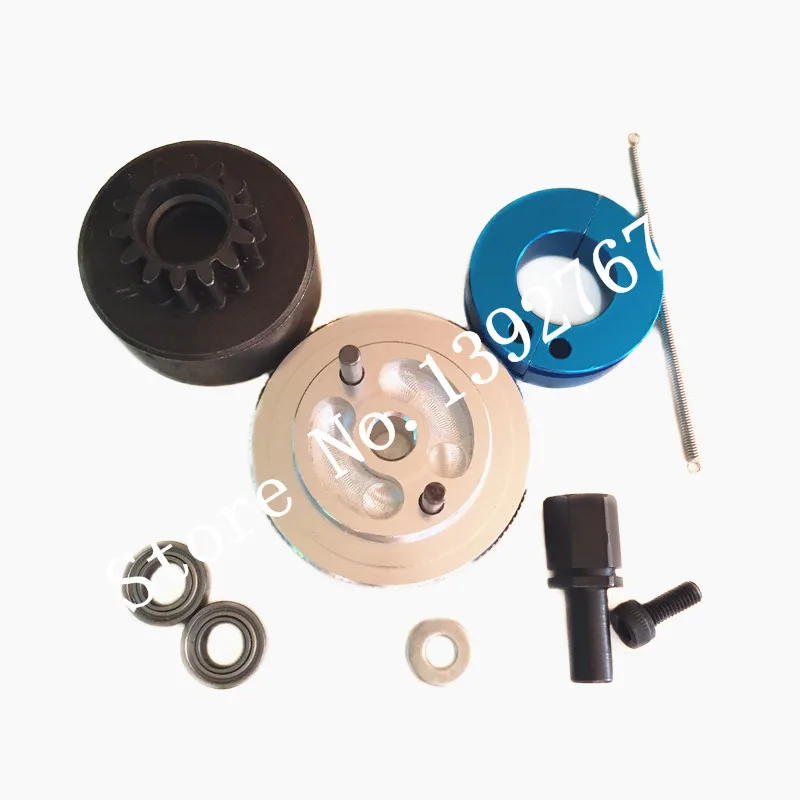 1set Flywheel Clutchbell 14T Tooth Clutch Bell & Ball Bearings 10*5*4mm 102273 for 1/10 Scale Models RC Car Nitro Engine parts
1set Flywheel Clutchbell 14T Tooth Clutch Bell & Ball Bearings 10*5*4mm 102273 for 1/10 Scale Models RC Car Nitro Engine parts