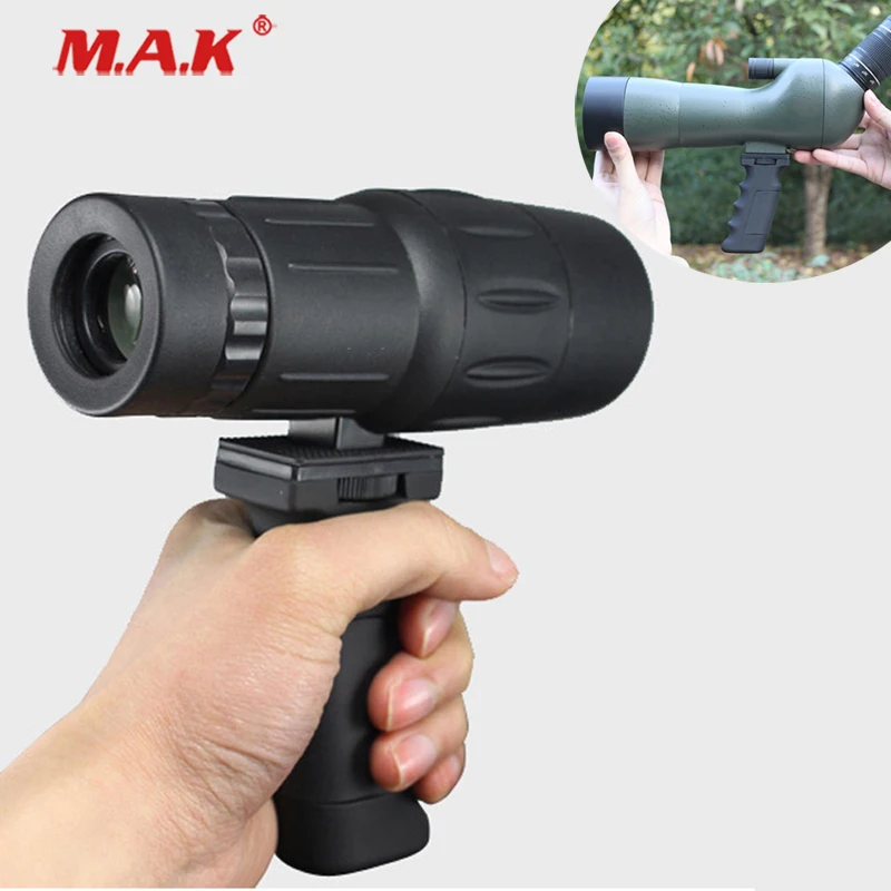 Monocular Telescope Handle Grip Bracket Adapter fit Minocular Holder Watching for Outdoor Hunting
Monocular Telescope Handle Grip Bracket Adapter fit Minocular Holder Watching for Outdoor Hunting