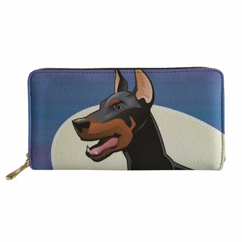 Large Capacity Card Holder High Quality Wallet Long Women Wallets Zipper Clutch DOBERMAN Pattern Purse for Women
Large Capacity Card Holder High Quality Wallet Long Women Wallets Zipper Clutch DOBERMAN Pattern Purse for Women