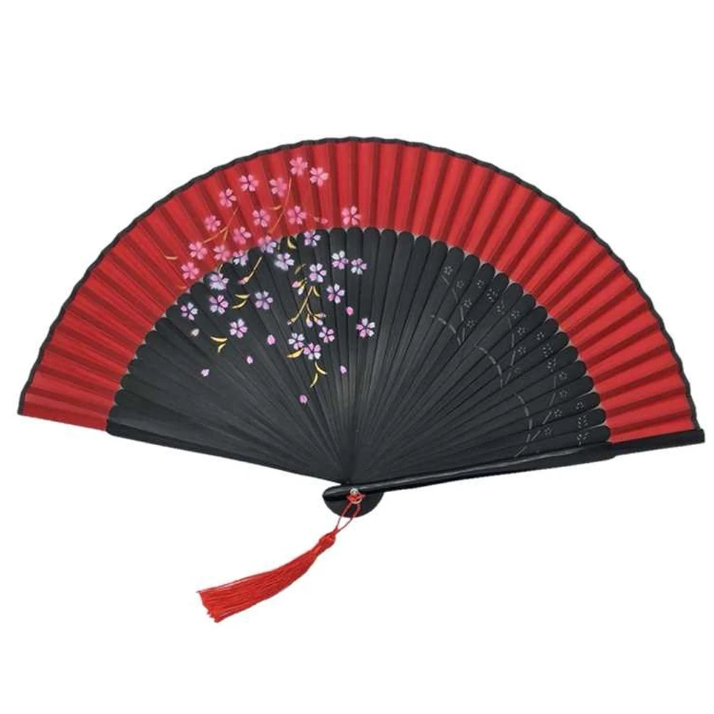Folding Fan Sakura Printing Folded Fans Spun Silk Bamboo Hand Held Props For Dancing Cosplay Home Office Wall Diy Decoration (Bl
Folding Fan Sakura Printing Folded Fans Spun Silk Bamboo Hand Held Props For Dancing Cosplay Home Office Wall Diy Decoration (Bl