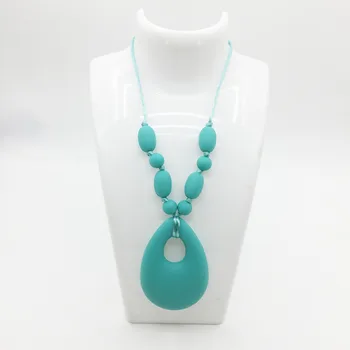 Waterdrop Silicone pendant with beads for necklace ,Silicone Teething Nursing Necklace Newest pendant necklace
Waterdrop Silicone pendant with beads for necklace ,Silicone Teething Nursing Necklace Newest pendant necklace