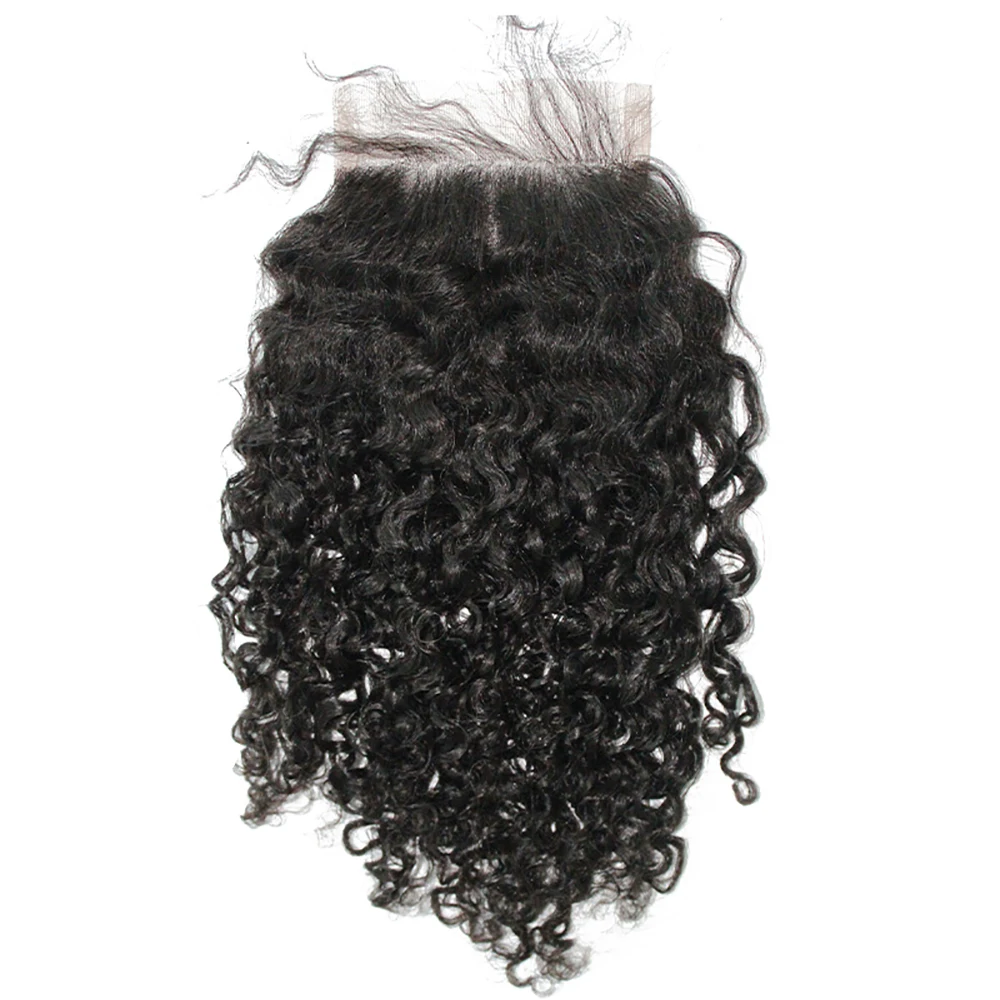 3B 3C Kinky Curly Lace Closure Brazilian 100% Human Hair Free Part Natural Black Color Ever Beauty Remy
3B 3C Kinky Curly Lace Closure Brazilian 100% Human Hair Free Part Natural Black Color Ever Beauty Remy