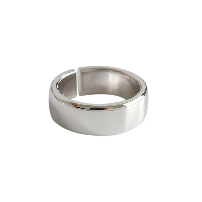 Korean Sample Thicker Smooth Surface Ring For Women 925 Silver Delicate White-gold Adjustable Wedding Rings Sober Luxury Jewelry
Korean Sample Thicker Smooth Surface Ring For Women 925 Silver Delicate White-gold Adjustable Wedding Rings Sober Luxury Jewelry