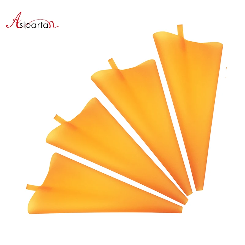 Asipartan 1pc Silicone Pastry Bag Reusable Icing Piping Bag Cake Dessert Decorators DIY Baking Pastry Tool 25/30/35/40cm Orange
Asipartan 1pc Silicone Pastry Bag Reusable Icing Piping Bag Cake Dessert Decorators DIY Baking Pastry Tool 25/30/35/40cm Orange