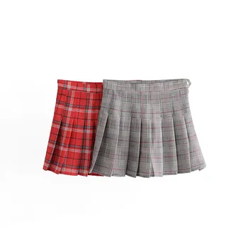 2019 Quality Spring New Arrival European & American Style Pleated Skirt Elegant Fashion Plaid Mini Skirt clothes
2019 Quality Spring New Arrival European & American Style Pleated Skirt Elegant Fashion Plaid Mini Skirt clothes