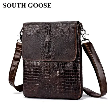 SOUTH GOOSE Men Messenger Bag Vintage Genuine Leather Shoulder Bags Male Business Crossbody Casual Bag High Quality Handbags 
SOUTH GOOSE Men Messenger Bag Vintage Genuine Leather Shoulder Bags Male Business Crossbody Casual Bag High Quality Handbags