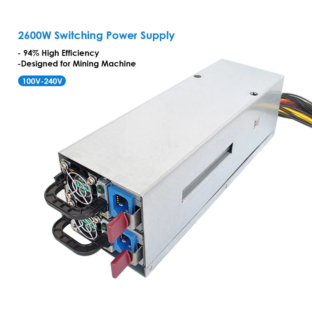 New for Mining Switching Power Supply 94% High Efficiency for asic antminer l3 Ethereum S9 S7 L3 Rig psu Mining machine Computer
New for Mining Switching Power Supply 94% High Efficiency for asic antminer l3 Ethereum S9 S7 L3 Rig psu Mining machine Computer