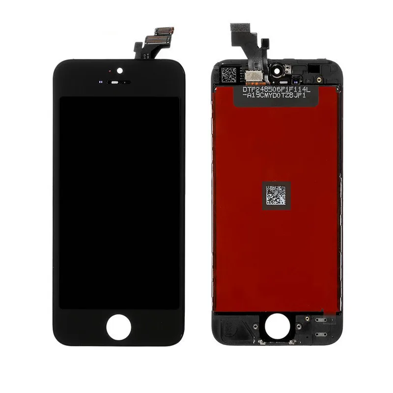 Класс + ЖК дисплей Дисплей сенсорных экранов для iPhone 7 8 Plus 6 6s плюс 5 5S 5G 6G 7G 8G черный