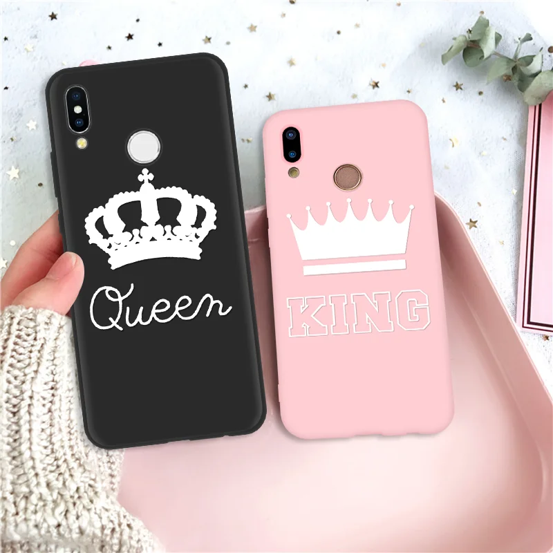 Cute Cartoon KING QUEEN Crown Soft TPU Silicon Coque For Huawei Mate 20 Lite 10 P10 P20 P30 Pro Lite P Smart Plus 2019 2017 Case
Cute Cartoon KING QUEEN Crown Soft TPU Silicon Coque For Huawei Mate 20 Lite 10 P10 P20 P30 Pro Lite P Smart Plus 2019 2017 Case