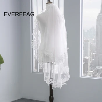 2020 New 2 Layer Wedding Veils with Comb Lace Edge White Ivory Tulle Bride Bridal Veil voile de mariee In Stock
2020 New 2 Layer Wedding Veils with Comb Lace Edge White Ivory Tulle Bride Bridal Veil voile de mariee In Stock