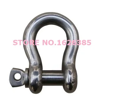 M25 304 stainless Steel bow shackle Marine anchor U bolt bow fastner safety rope trailer bracket connector
M25 304 stainless Steel bow shackle Marine anchor U bolt bow fastner safety rope trailer bracket connector