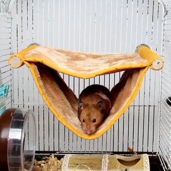 Pet Hammock Two Layers Hanging Cage Bed Toys Soft Plush Fleece House Nest For Small Pets Hamster Squirrel Chinchilla Guinea Pig
Pet Hammock Two Layers Hanging Cage Bed Toys Soft Plush Fleece House Nest For Small Pets Hamster Squirrel Chinchilla Guinea Pig