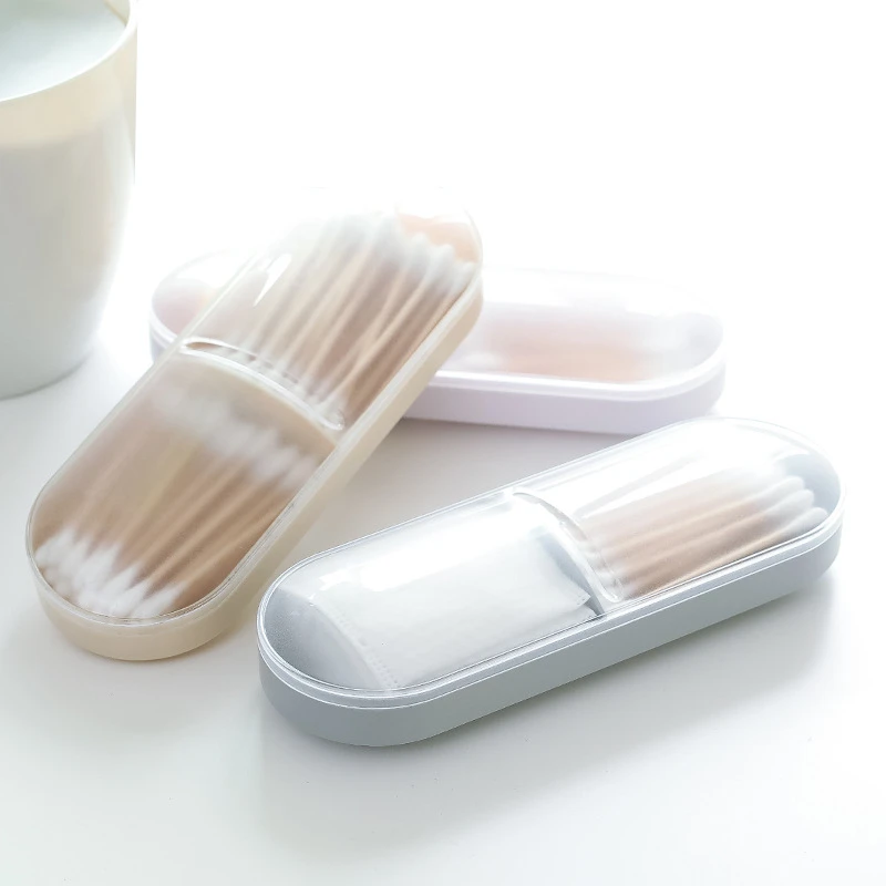 Cotton Swab Storage Box Pills Type Dust Proof Cosmetic Cotton Toothpick Qtip Container Desktop Make Up Organizer Storage Case
Cotton Swab Storage Box Pills Type Dust Proof Cosmetic Cotton Toothpick Qtip Container Desktop Make Up Organizer Storage Case