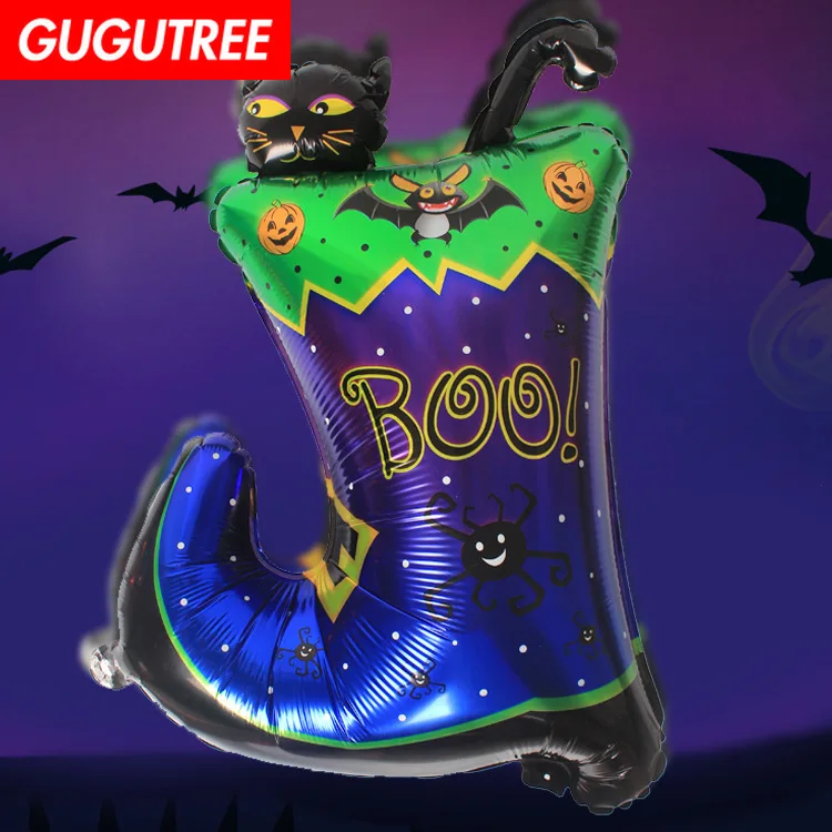 GUGUTREE PARTY 65x50cm blue green purple shoes foil ballon wedding event christmas halloween festival birthday party HY-252
GUGUTREE PARTY 65x50cm blue green purple shoes foil ballon wedding event christmas halloween festival birthday party HY-252