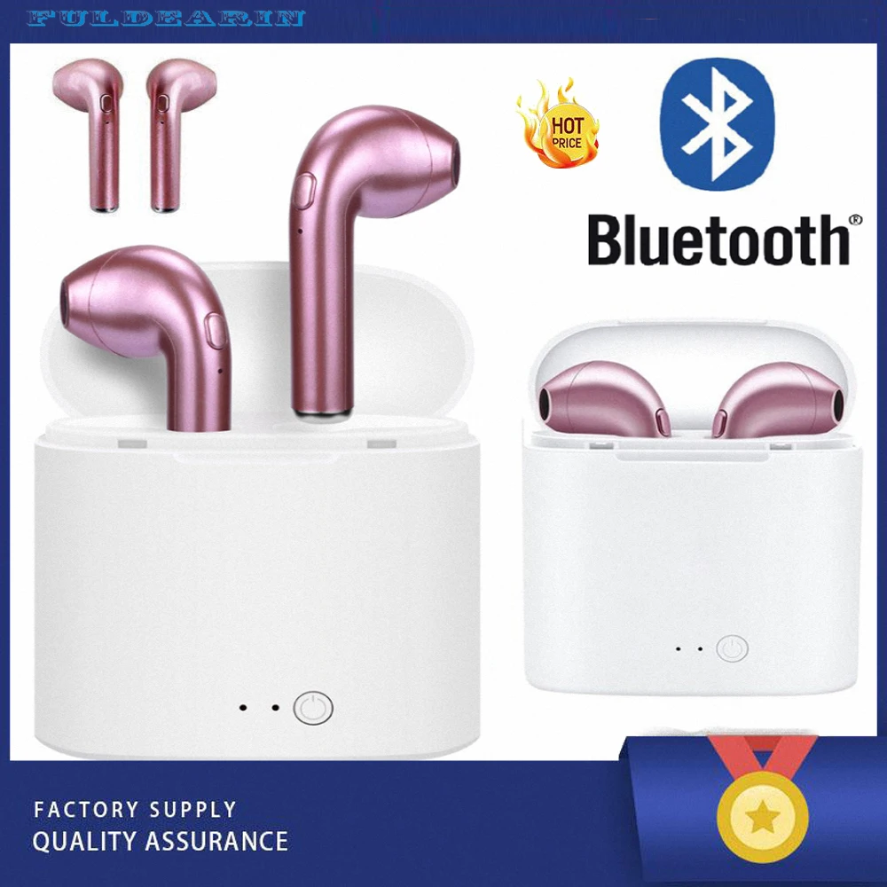 Best quality I7s TWS Bluetooth Wireless Earphone Stereo Earbud Headset With Charging Box Mic All Bluetooth tablet For Xiaomi
Best quality I7s TWS Bluetooth Wireless Earphone Stereo Earbud Headset With Charging Box Mic All Bluetooth tablet For Xiaomi
