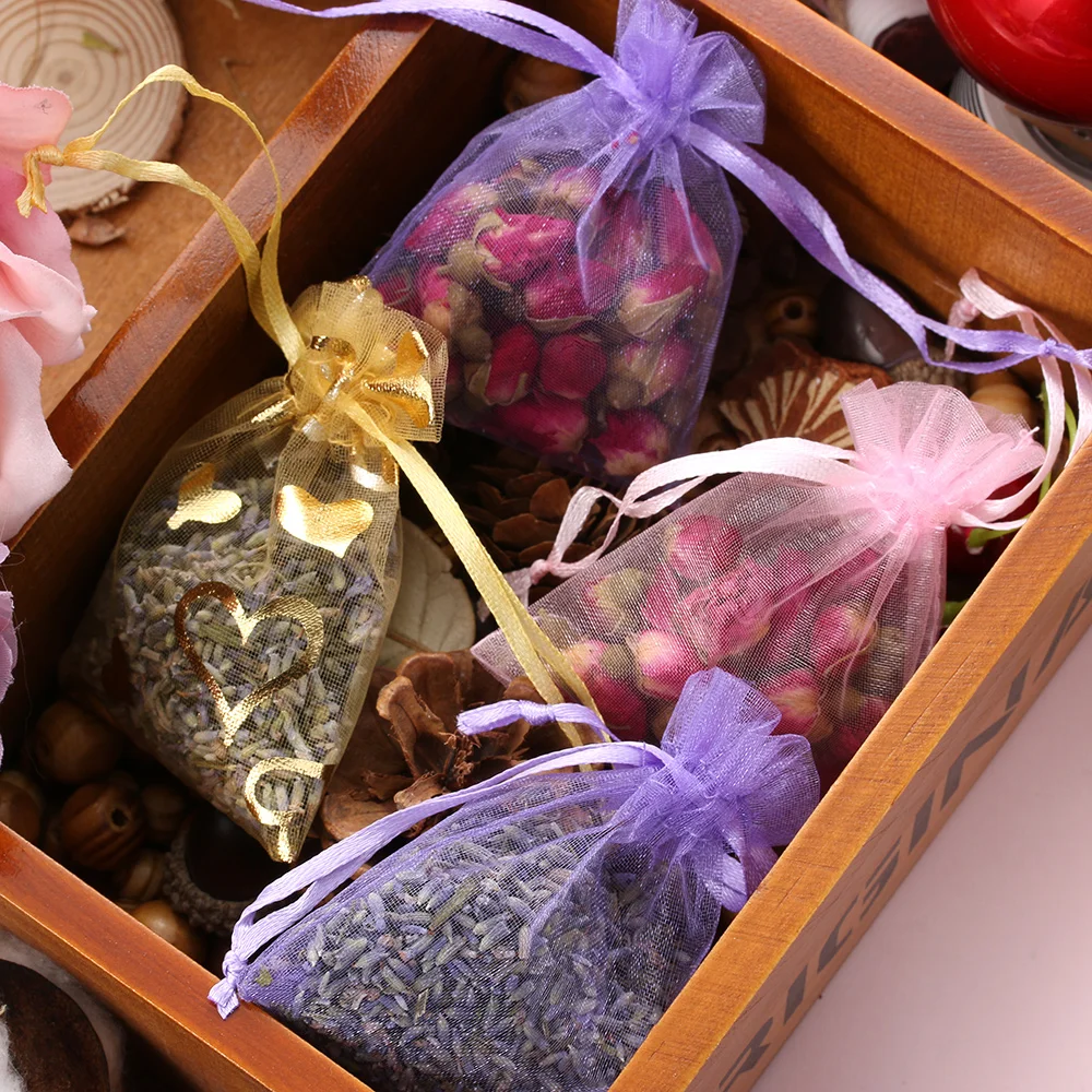 NEW 1PC Natural Lavender Bud Dried Flower Sachet Bag Aromatherapy Aromatic Household Wardrobe Car Lavender Air Fresheners
NEW 1PC Natural Lavender Bud Dried Flower Sachet Bag Aromatherapy Aromatic Household Wardrobe Car Lavender Air Fresheners