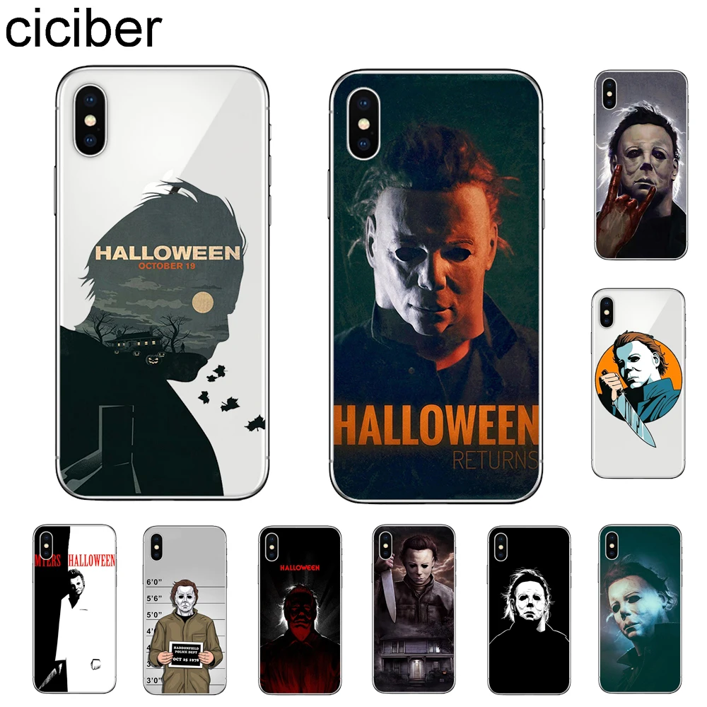 ciciber Michael Myers Phone Cases For Apple iPhone 7 8 6 6s Plus X XR XS MAX 5S SE Soft TPU Cover For iPhone 11 Pro Max Coque
ciciber Michael Myers Phone Cases For Apple iPhone 7 8 6 6s Plus X XR XS MAX 5S SE Soft TPU Cover For iPhone 11 Pro Max Coque