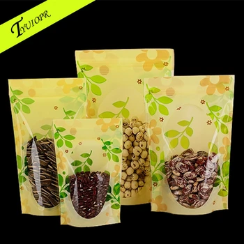 10pcs Transparent Green Leaf Printing Self-supporting Ziplock Bag Nut Candy Food Packaging Bags Dry Goods Plastic Sealed Pocket
10pcs Transparent Green Leaf Printing Self-supporting Ziplock Bag Nut Candy Food Packaging Bags Dry Goods Plastic Sealed Pocket