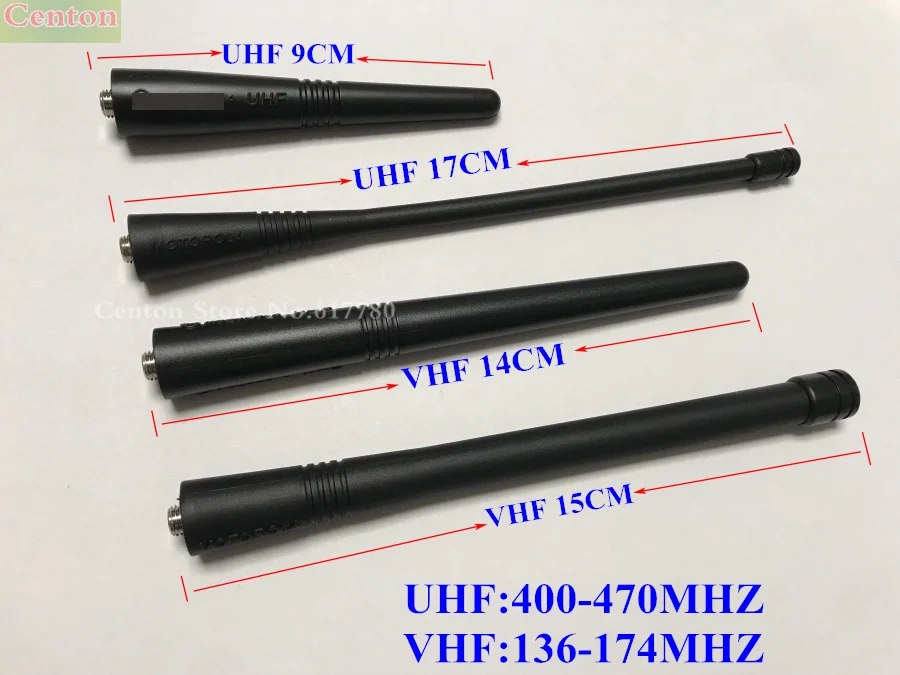 VHF 136-174MHZ rubber whip antenna UHF 400-470MHZ for motorola gp300 gp88,gp88s,gp68,gp328,gp3188,gp338,gp340 etc walkie talkie
VHF 136-174MHZ rubber whip antenna UHF 400-470MHZ for motorola gp300 gp88,gp88s,gp68,gp328,gp3188,gp338,gp340 etc walkie talkie