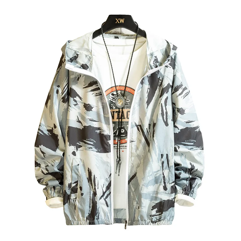 Men Jacket 2019 Thin Coat Fashion Male Women Sun Protection Clothing Brand Men'S Jacket Spring Autumn Hooded Jacket 4Xl
Men Jacket 2019 Thin Coat Fashion Male Women Sun Protection Clothing Brand Men'S Jacket Spring Autumn Hooded Jacket 4Xl
