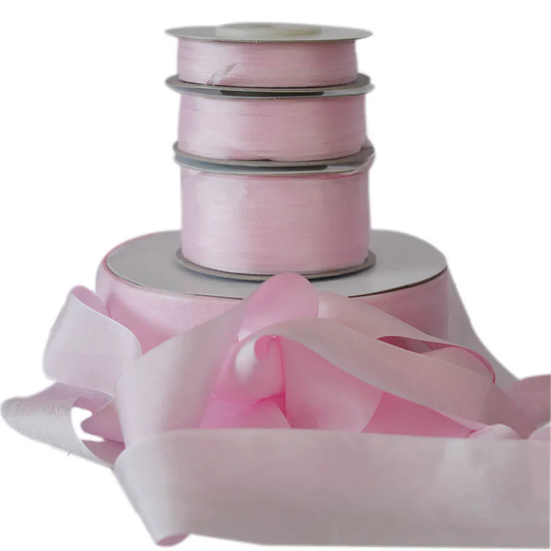 217 Pink 100% Real Mulberry Silk Ribbon for Embroidery Handcraft,Double Face Taffeta Silk Tape 2/4/7/10/13/20/25/32mm,10/30/100m
217 Pink 100% Real Mulberry Silk Ribbon for Embroidery Handcraft,Double Face Taffeta Silk Tape 2/4/7/10/13/20/25/32mm,10/30/100m