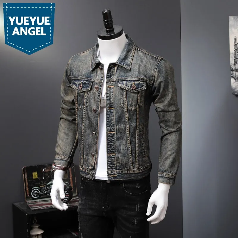 Men Autumn Embroidery Denim Jacket Male Fashion Punk Style Vintage Jeans Jacket Streetwear Plus Size 4XL High Quality Clothing
Men Autumn Embroidery Denim Jacket Male Fashion Punk Style Vintage Jeans Jacket Streetwear Plus Size 4XL High Quality Clothing