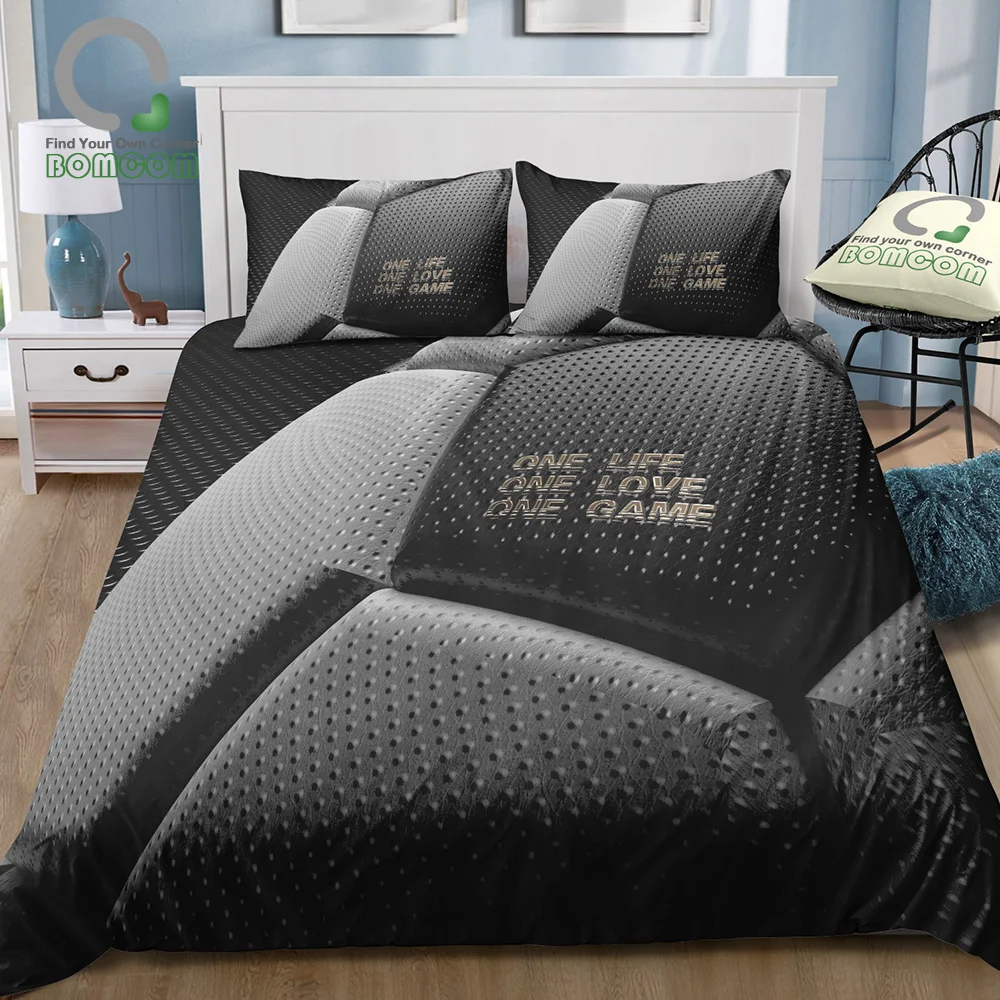 double football duvet cover