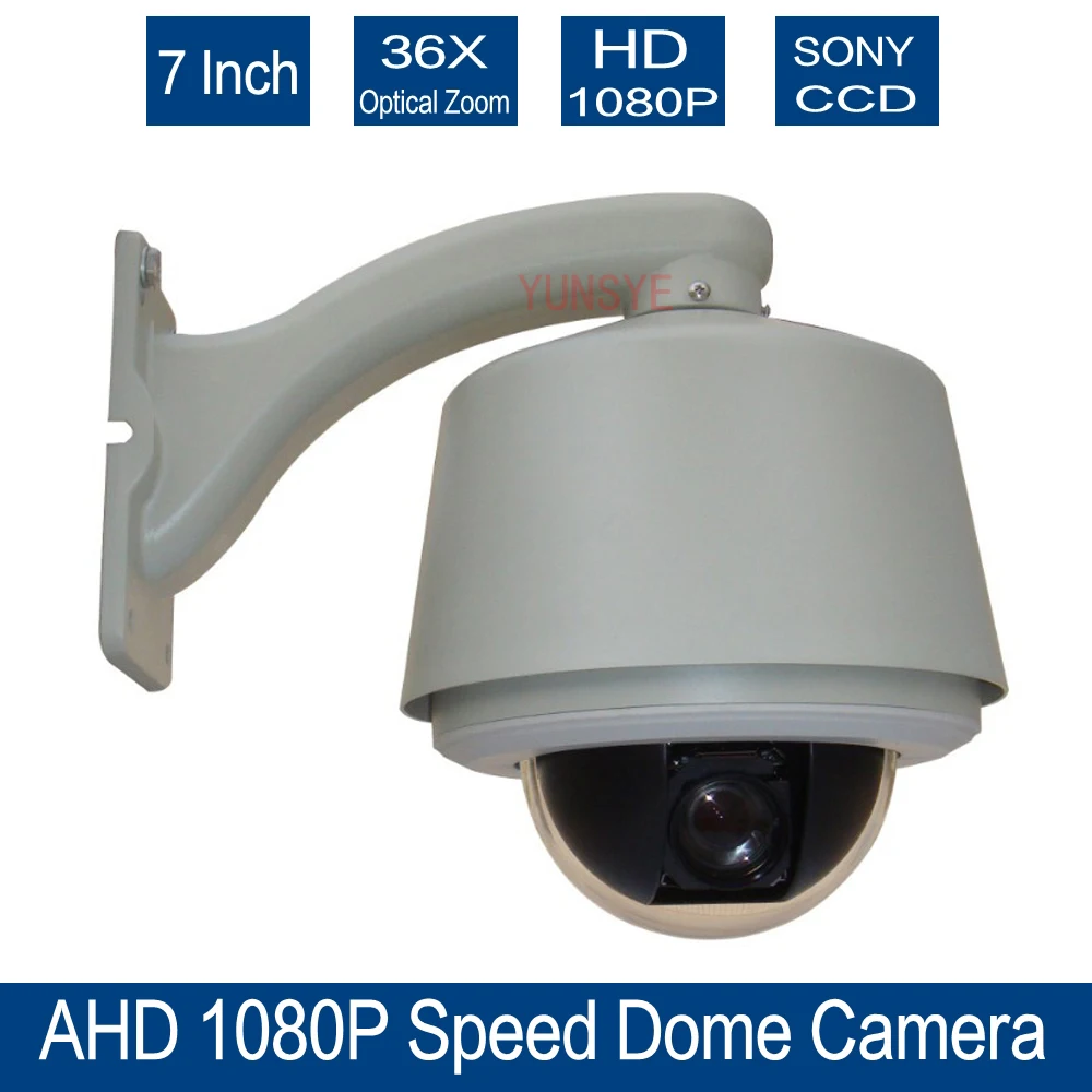 NEW ahd speed dome AHD PTZ camera 7 Inch 1080p 2.0MP High Speed Dome Camera Outdoor CCTV 36X Optical Zoom ,Waterproof ip66
NEW ahd speed dome AHD PTZ camera 7 Inch 1080p 2.0MP High Speed Dome Camera Outdoor CCTV 36X Optical Zoom ,Waterproof ip66